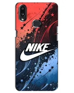 Чохол для Samsung Galaxy A10s (A107) з картинкою «Градієнтний принт Найк»