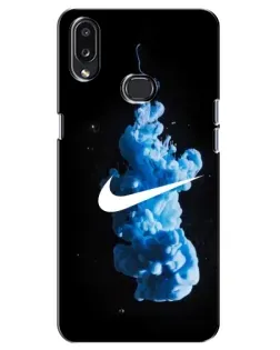 Чохол для Samsung Galaxy A10s (A107) з картинкою «Nike та синій дим»
