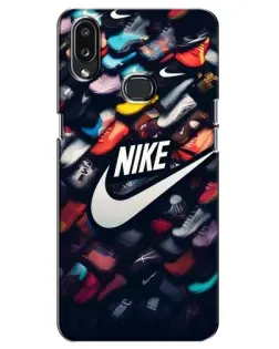 Чохол для Samsung Galaxy A10s (A107) з картинкою «Колекція кросівок Nike»