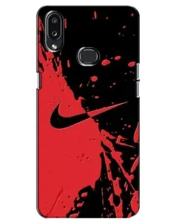 Чехол для Samsung Galaxy A10s (A107) с картинкой «Красные брызги Nike» Чехол для Samsung Galaxy A10s (A107) с картинкой «Красные брызги Nike»