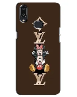 Чохол для Samsung Galaxy A10s (A107) з картинкою «LV та Міккі Маус»