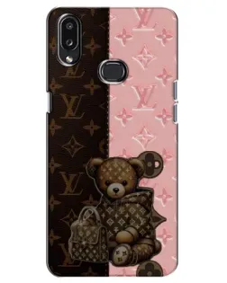 Чохол для Samsung Galaxy A10s (A107) з картинкою «Ведмедик у стилі LV»