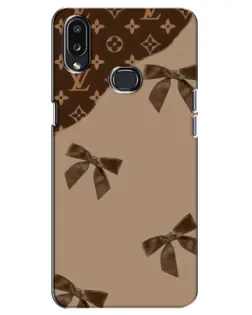 Чохол для Samsung Galaxy A10s (A107) з картинкою «LV — кавовий атлас»