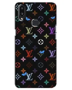 Чохол для Samsung Galaxy A10s (A107) з картинкою «Кольорова монограма LV»
