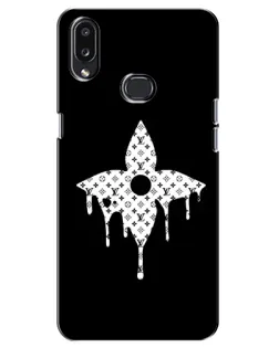 Чохол для Samsung Galaxy A10s (A107) з картинкою «Квіткова монограма»