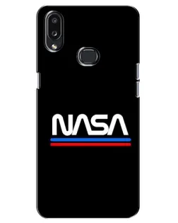 Чохол для Samsung Galaxy A10s (A107) з картинкою «NASA — класика Red Blue»
