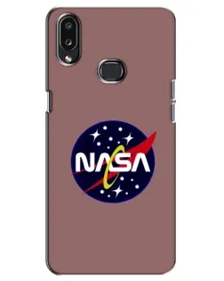 Чохол для Samsung Galaxy A10s (A107) з картинкою «NASA — ретро космос»