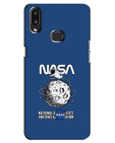 Чохол для Samsung Galaxy A10s (A107) з картинкою «NASA — місячна місія»
