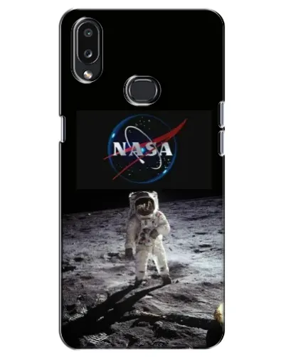 Чохол для Samsung Galaxy A10s (A107) з картинкою «Астронавт на Місяці»