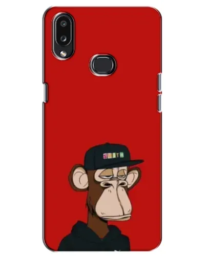 Чохол для Samsung Galaxy A10s (A107) з картинкою «Bored Ape — червоний фон» Чохол для Samsung Galaxy A10s (A107) з картинкою «Bored Ape — червоний фон»