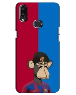 Чохол для Samsung Galaxy A10s (A107) з картинкою «Bored Ape — фанат Барси»