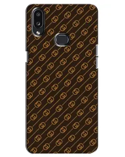 Чохол для Samsung Galaxy A10s (A107) з картинкою «Gucci — золоті діагоналі»