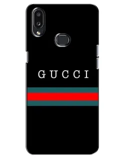 Чохол для Samsung Galaxy A10s (A107) з картинкою «Gucci — червоний пояс»