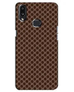 Чехол для Samsung Galaxy A10s (A107) с картинкой «Gucci — шоколадная сетка»