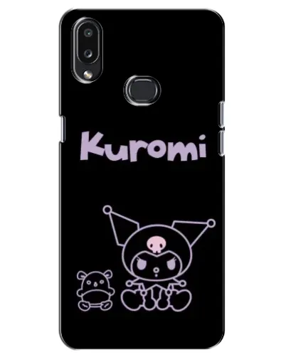 Чехол для Samsung Galaxy A10s (A107) с картинкой «Kuromi — черный минимализм» Чехол для Samsung Galaxy A10s (A107) с картинкой «Kuromi — черный минимализм»