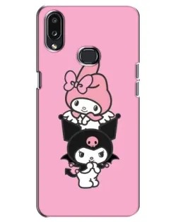 Чехол для Samsung Galaxy A10s (A107) с картинкой «Трио My Melody и Kuromi» Чехол для Samsung Galaxy A10s (A107) с картинкой «Трио My Melody и Kuromi»