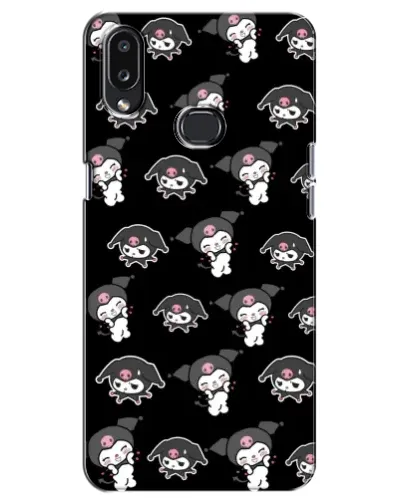 Чехол для Samsung Galaxy A10s (A107) с картинкой «Черный паттерн Kuromi» Чехол для Samsung Galaxy A10s (A107) с картинкой «Черный паттерн Kuromi»