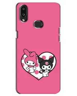 Чехол для Samsung Galaxy A10s (A107) с картинкой «Kuromi и My Melody» Чехол для Samsung Galaxy A10s (A107) с картинкой «Kuromi и My Melody»