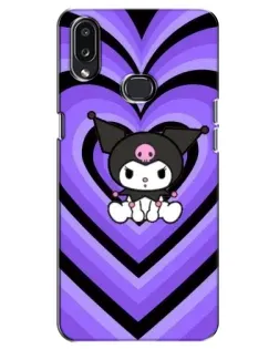 Чехол для Samsung Galaxy A10s (A107) с картинкой «Kuromi и фиолетовые сердца» Чехол для Samsung Galaxy A10s (A107) с картинкой «Kuromi и фиолетовые сердца»