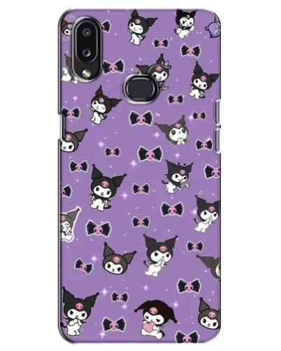 Чехол для Samsung Galaxy A10s (A107) с картинкой «Kuromi — паттерн» Чехол для Samsung Galaxy A10s (A107) с картинкой «Kuromi — паттерн»