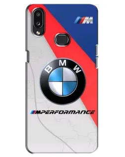 Чехол для Samsung Galaxy A10s (A107) с картинкой «BMW Performance стиль»