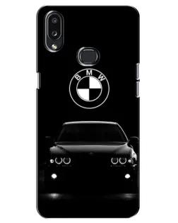Чехол для Samsung Galaxy A10s (A107) с картинкой «BMW — взгляд из темноты»