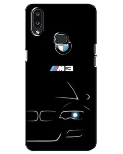 Чехол для Samsung Galaxy A10s (A107) с картинкой «Минималистичный принт BMW M3»