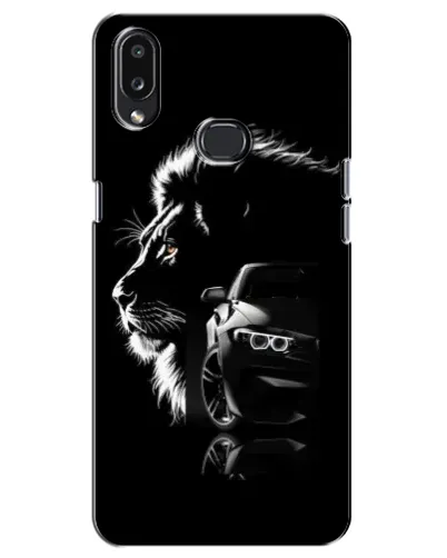 Чехол для Samsung Galaxy A10s (A107) с картинкой «BMW и лев» Чехол для Samsung Galaxy A10s (A107) с картинкой «BMW и лев»