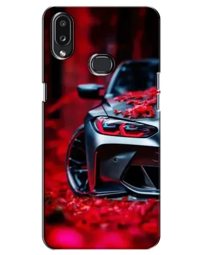 Чехол для Samsung Galaxy A10s (A107) с картинкой «Спортивная BMW и цветы» Чехол для Samsung Galaxy A10s (A107) с картинкой «Спортивная BMW и цветы»