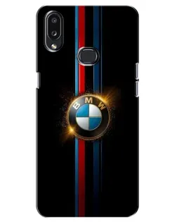 Чехол для Samsung Galaxy A10s (A107) с картинкой «BMW M-Power неон»
