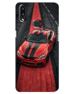 Чехол для Samsung Galaxy A10s (A107) с картинкой «BMW на красной дорожке»