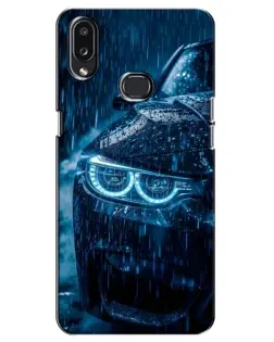 Чехол для Samsung Galaxy A10s (A107) с картинкой «BMW под дождем»