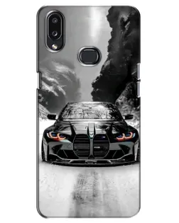Чехол для Samsung Galaxy A10s (A107) с картинкой «BMW — акварельный дрифт»