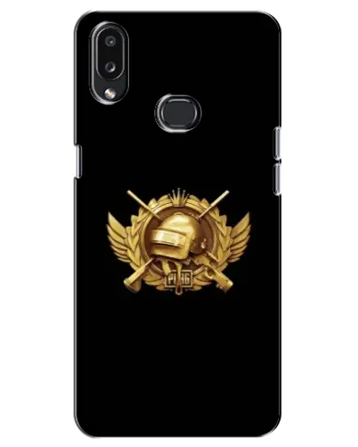 Чохол для Samsung Galaxy A10s (A107) з картинкою «PUBG — помаранчевий градієнт»