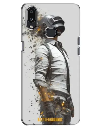Чохол для Samsung Galaxy A10s (A107) з картинкою «PUBG — боєць у пилу»
