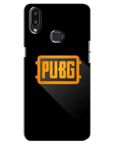 Чохол для Samsung Galaxy A10s (A107) з картинкою «PUBG — рамка лого»