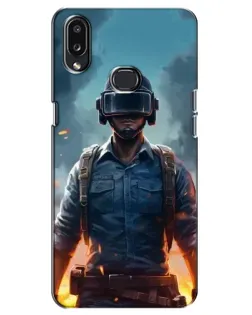 Чохол для Samsung Galaxy A10s (A107) з картинкою «PUBG — реалістичний герой»