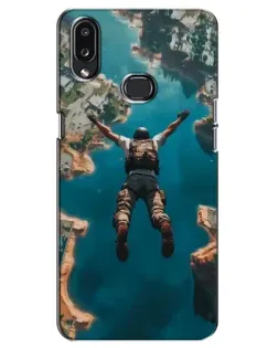 Чохол для Samsung Galaxy A10s (A107) з картинкою «PUBG — вільне падіння»