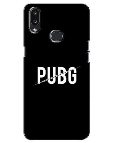 Чохол для Samsung Galaxy A10s (A107) з картинкою «PUBG — білий логотип»