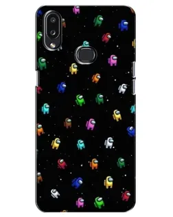 Чохол для Samsung Galaxy A10s (A107) з картинкою «Екіпаж Among Us»