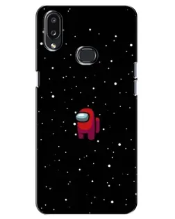 Чохол для Samsung Galaxy A10s (A107) з картинкою «Червоний Among Us»