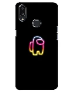 Чохол для Samsung Galaxy A10s (A107) з картинкою «Among Us градієнт»