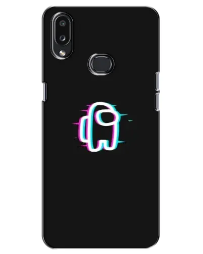 Чохол для Samsung Galaxy A10s (A107) з картинкою «Among Us неон»