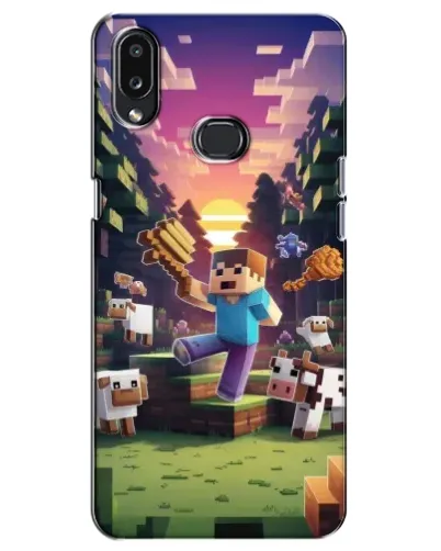 Чохол для Samsung Galaxy A10s (A107) з картинкою «Стів на фермі» Чохол для Samsung Galaxy A10s (A107) з картинкою «Стів на фермі»