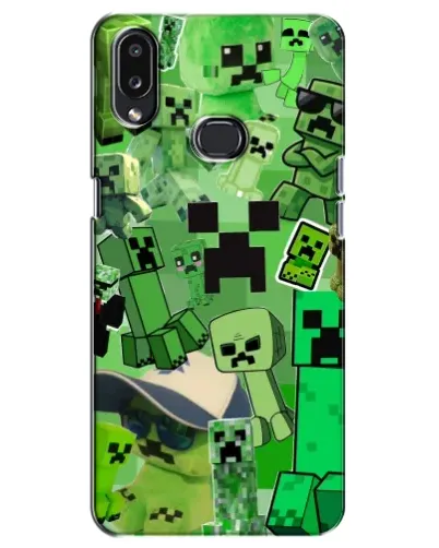 Чохол для Samsung Galaxy A10s (A107) з картинкою «Кріпери Minecraft» Чохол для Samsung Galaxy A10s (A107) з картинкою «Кріпери Minecraft»
