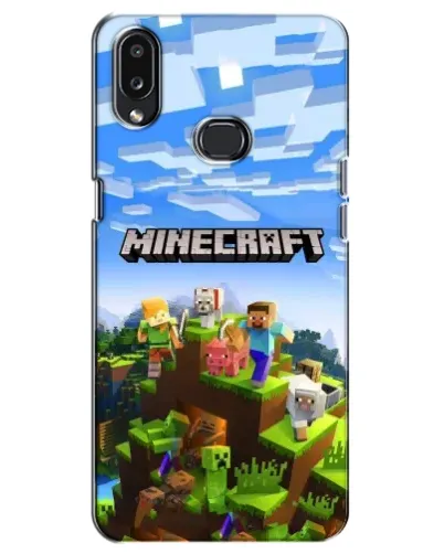 Чохол для Samsung Galaxy A10s (A107) з картинкою «Minecraft класичний світ» Чохол для Samsung Galaxy A10s (A107) з картинкою «Minecraft класичний світ»