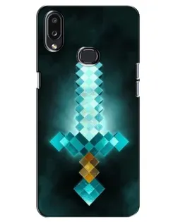 Чохол для Samsung Galaxy A10s (A107) з картинкою «Алмазний меч неон»