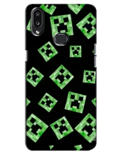 Чохол для Samsung Galaxy A10s (A107) з картинкою «Паттерн з кріперами»