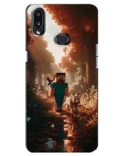 Чохол для Samsung Galaxy A10s (A107) з картинкою «Стів у лісі»