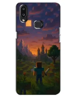 Чохол для Samsung Galaxy A10s (A107) з картинкою «Стів біля вежі»